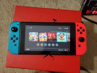 Nintendo switch with 15 games