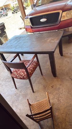 Table with chairs