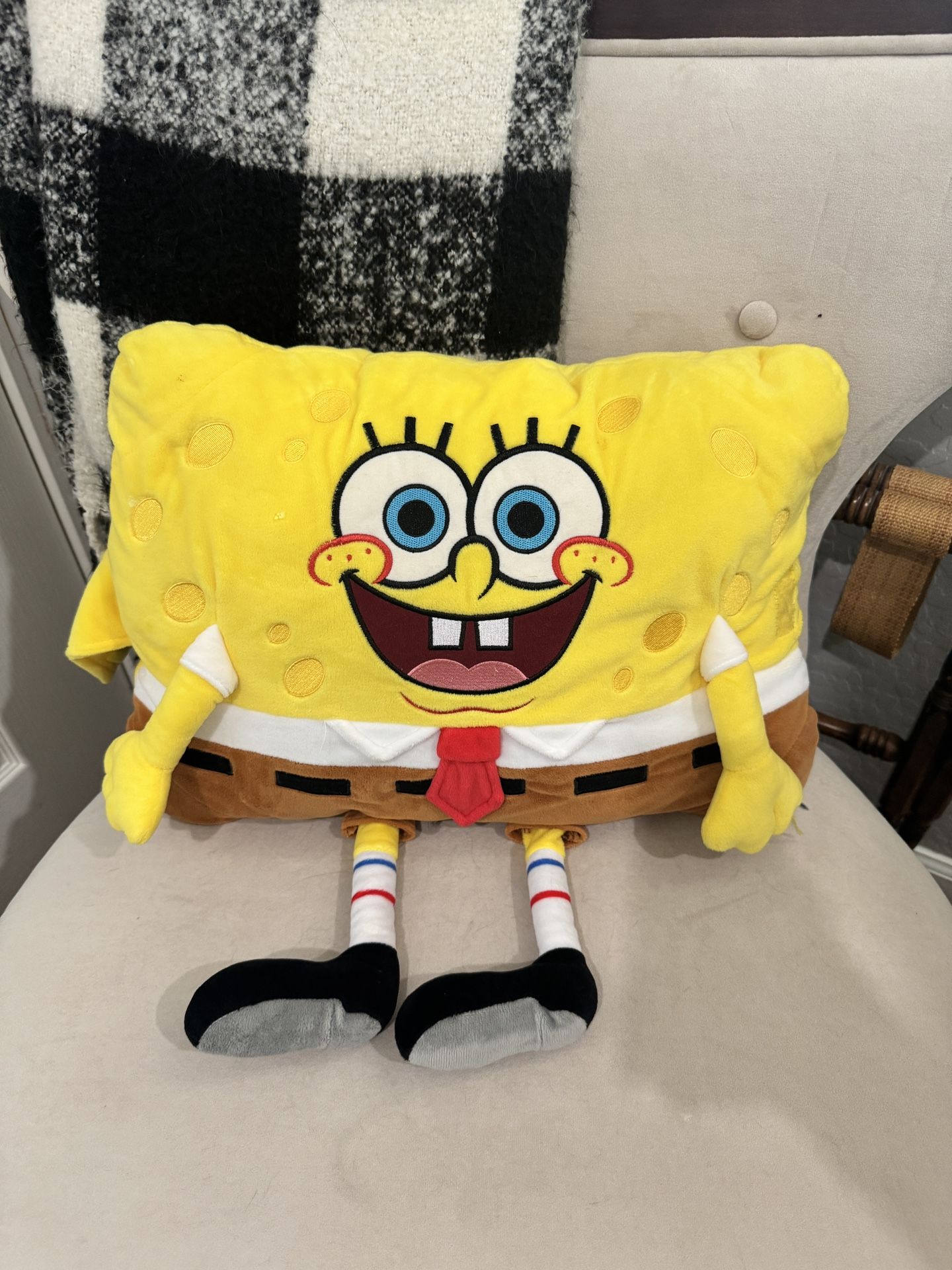 Pillow Pets Nickelodeon Spongebob Squarepants 16” Stuffed Animal Toy Plush