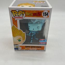 Funko Pop Super Saiyan Vegeta Blue Chrome Fall Convention