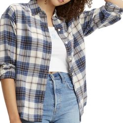 Levi's Women's Relaxed Flannel Shirt