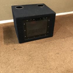 10 inch speaker In ported box
