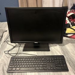 DELL Monitor And Keyboard Bundle