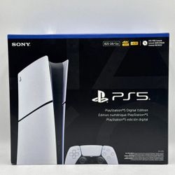 Ps5 slim digital console 825GB 