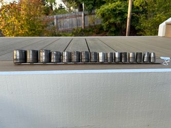 Vintage plumb socket set