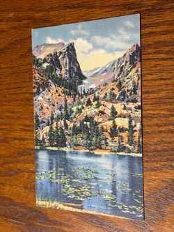 Vintage Postcard - Rocky Mountain National Park, CO