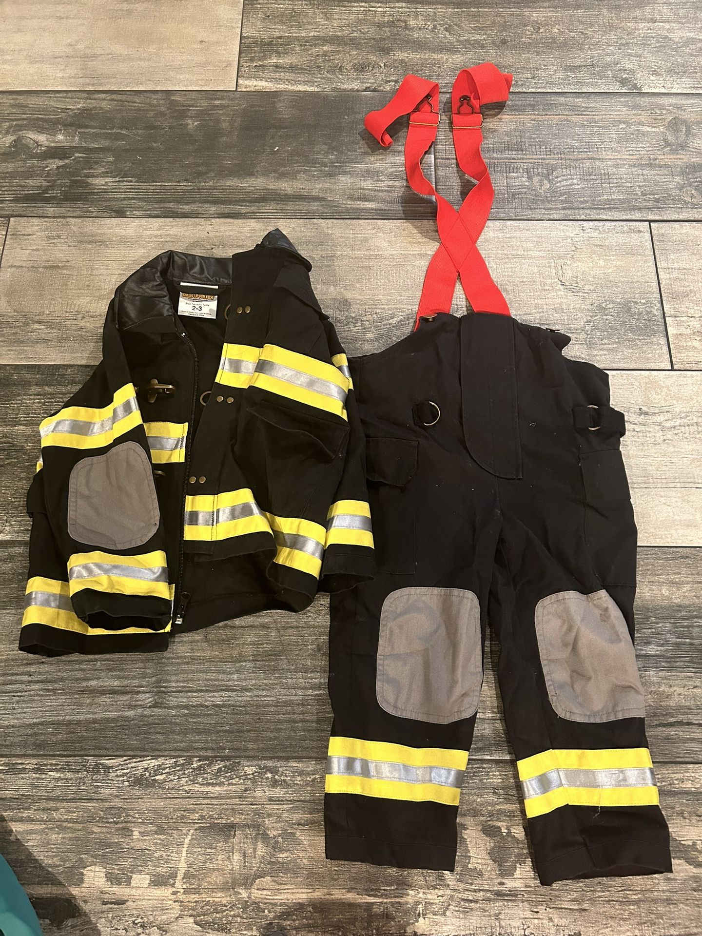 Boys Fireman Suit Halloween Costume