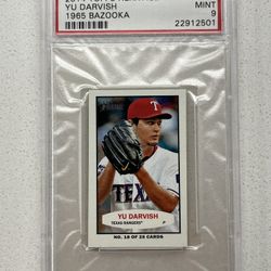 YU DARVISH Baseball Card 