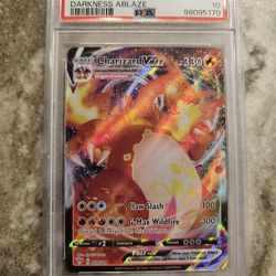 2020 Pokemon Sword & Shield #020 Full Art Charizard Vmax Darkness Ablaze PSA 102020
