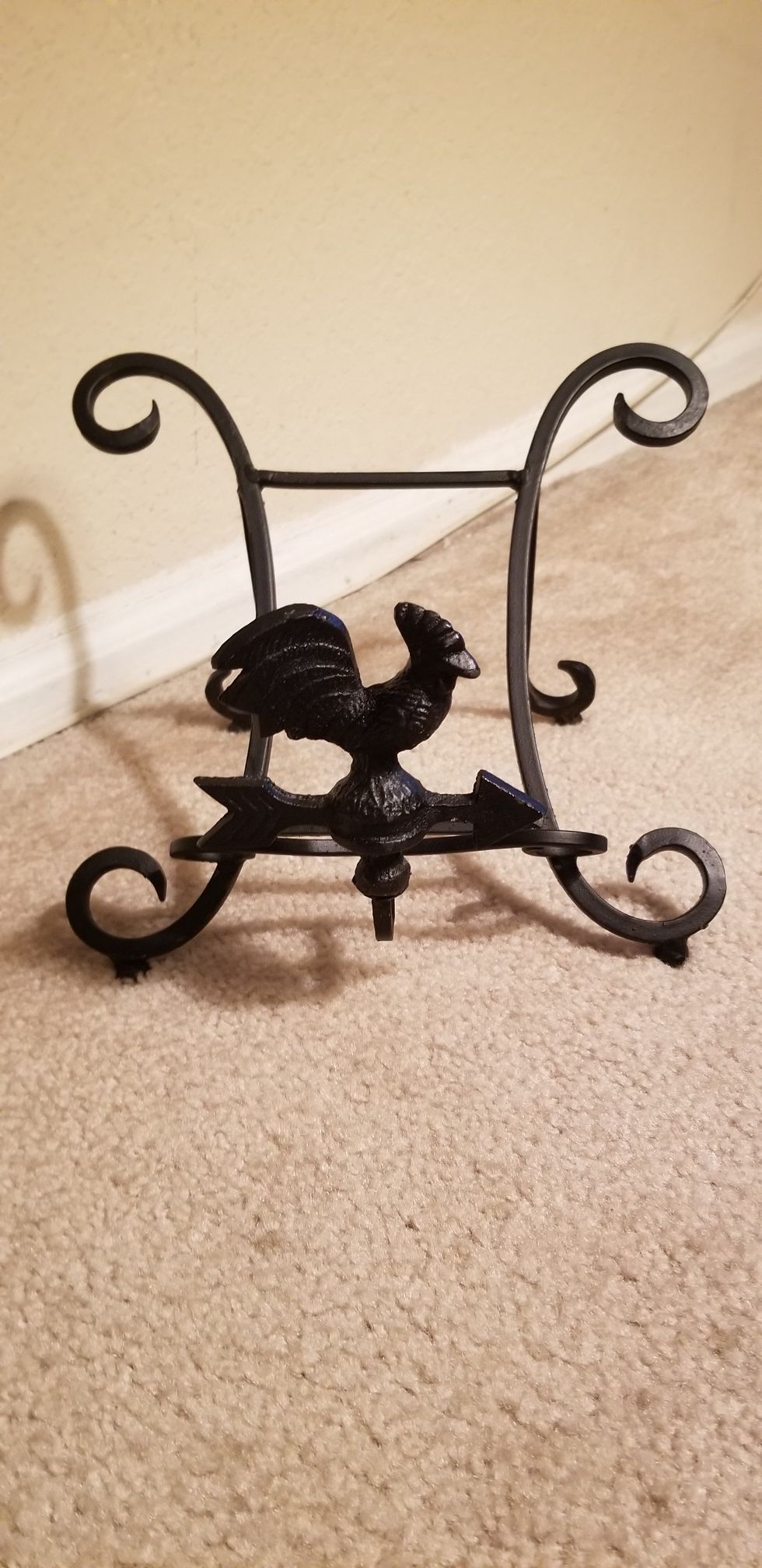 FREE - Wrought Iron Cookbook/Tablet Stand