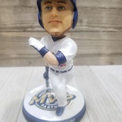 Alex Verdugo autographed RC Quakes MVP bobblehead w/beckett witness authentication!