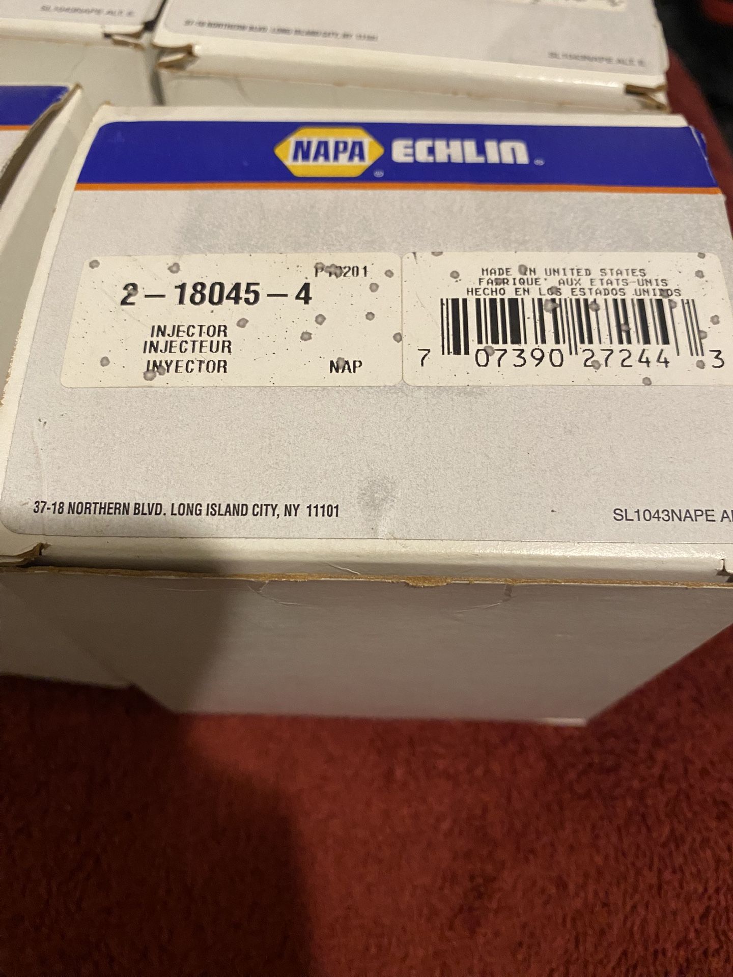 Brand New NAPA Echlin Fuel Injectors (2-18045-4) – 16 Total – OEM Quality