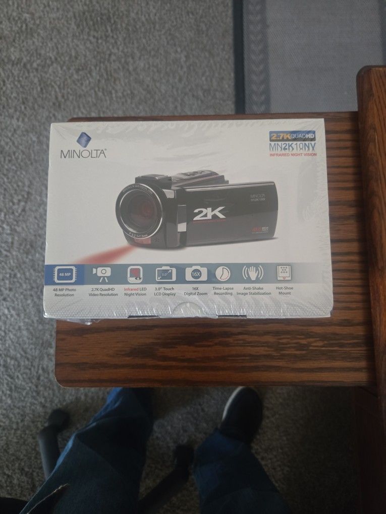 Minolta Camcorder New