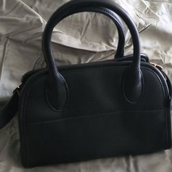 Kelly & Katie Charm Dome Satchel Black