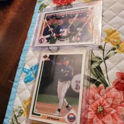 Jeff Bagwell Rookie Baseball Card Lot 