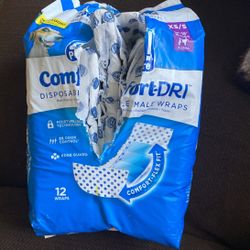 Male Dog Disposable Wraps XS/S