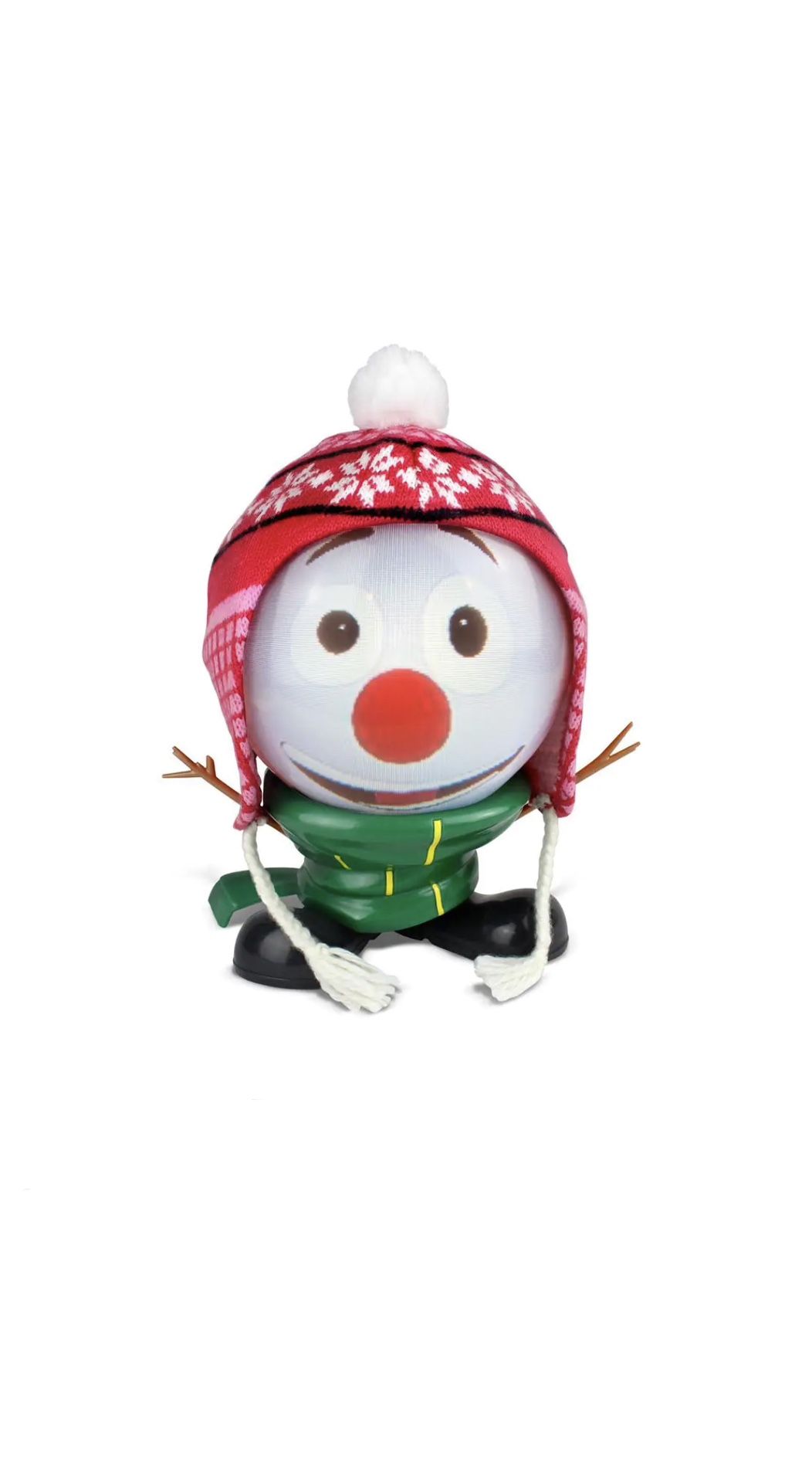 ANIMAT3D Mr. Chill Talking Animated Snowman with Built in Projector & Speaker Plug'n Play (With Santa Hat)