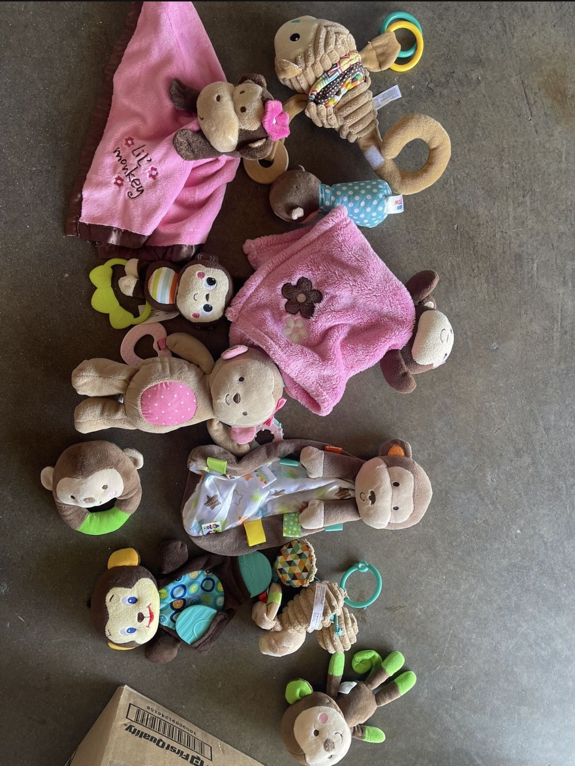 Monkey Rattles & Toys