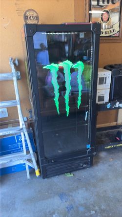 Monster Refrigerator With Led Lights