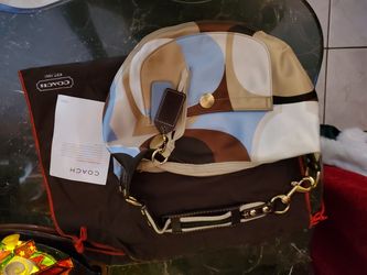 Coach hand bag