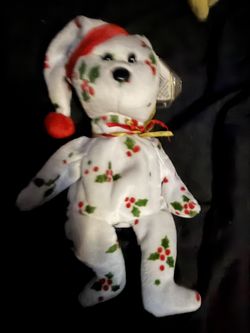 Christmas Beanie Bear-REDUCEDx2!