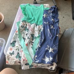2 Vestidos De Niñas Size 5-6