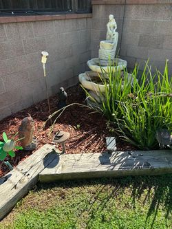 Cement Fountain
