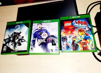 Xbox one 500gb Console with 3 games