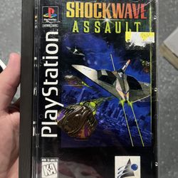 Shockwave Assault CIB For PlayStation One