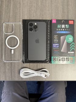 iPhone 15 Pro Max 256GB Black Unlocked Good Condition (Free Accessories)