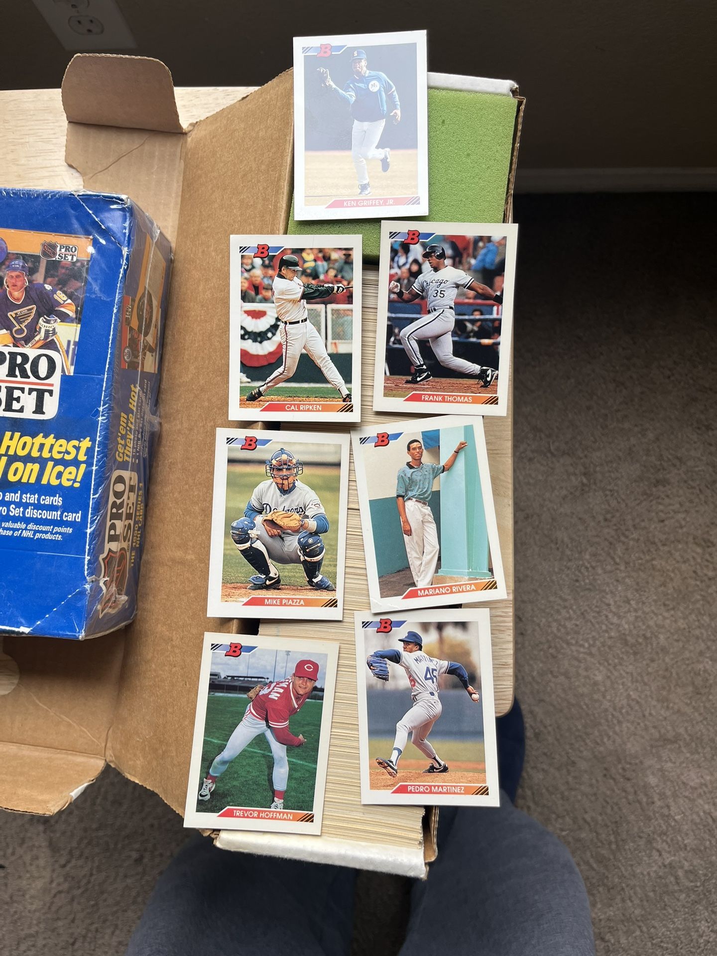 Baseball Hockey Football Cards