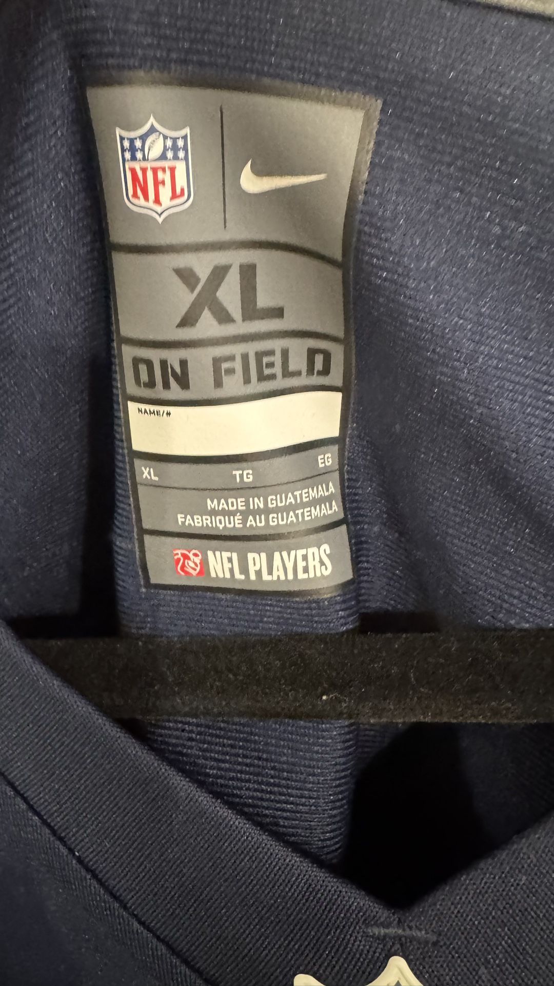 Seattle Seahawks number 3 Nike Wilson Jersey XL Looks New