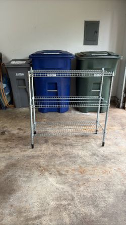 3 levels wire rack