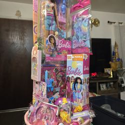 Barbie easter basket