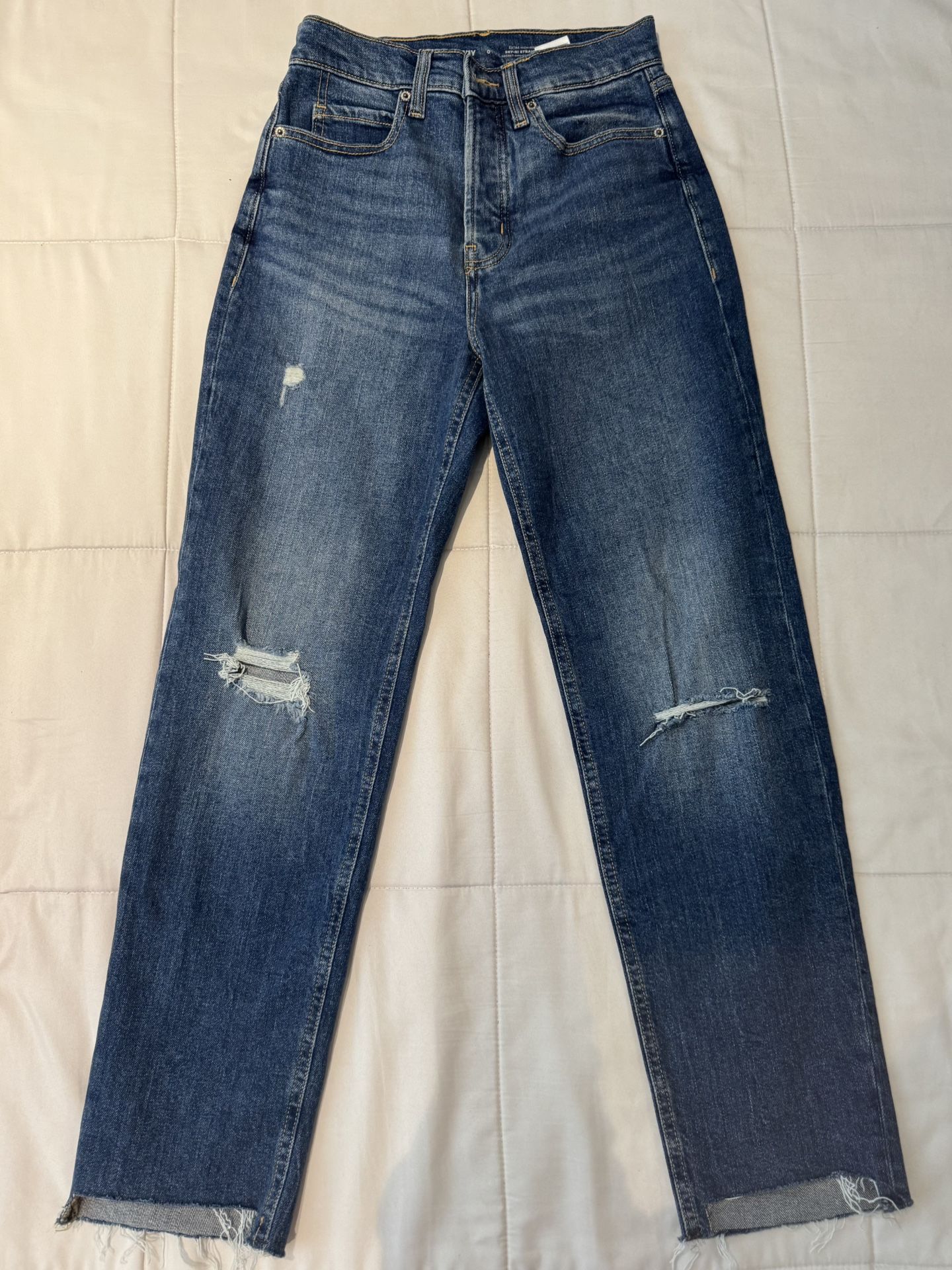 Old Navy High Rise Straight Jeans