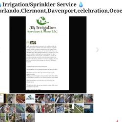 Irrigation Sprinkler Service. *** ALL CENTRAL FLORIDA ***