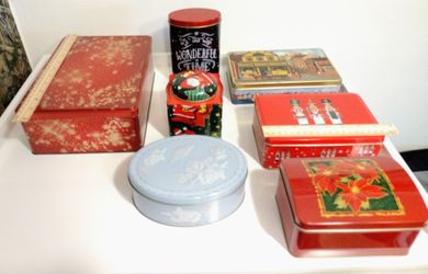Metal Cookie Tins