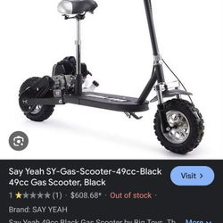 Say yeah 49cc Gas Powered Scooter