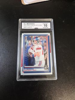 2025 Panni Donruss Optic  Eli Manning Gem Mint 10