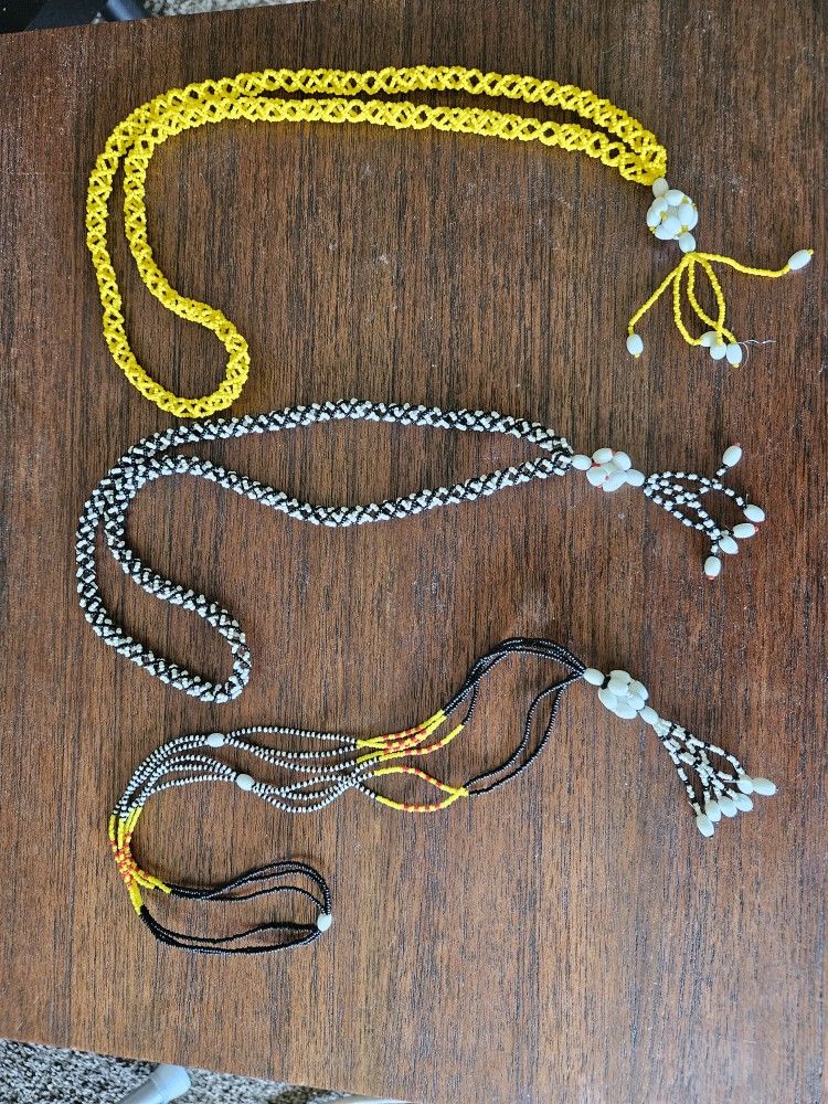Vintage Handmad Bead Necklace