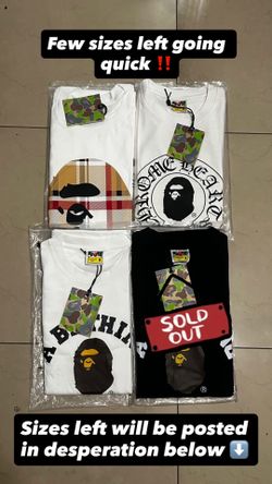 BAPE TEES