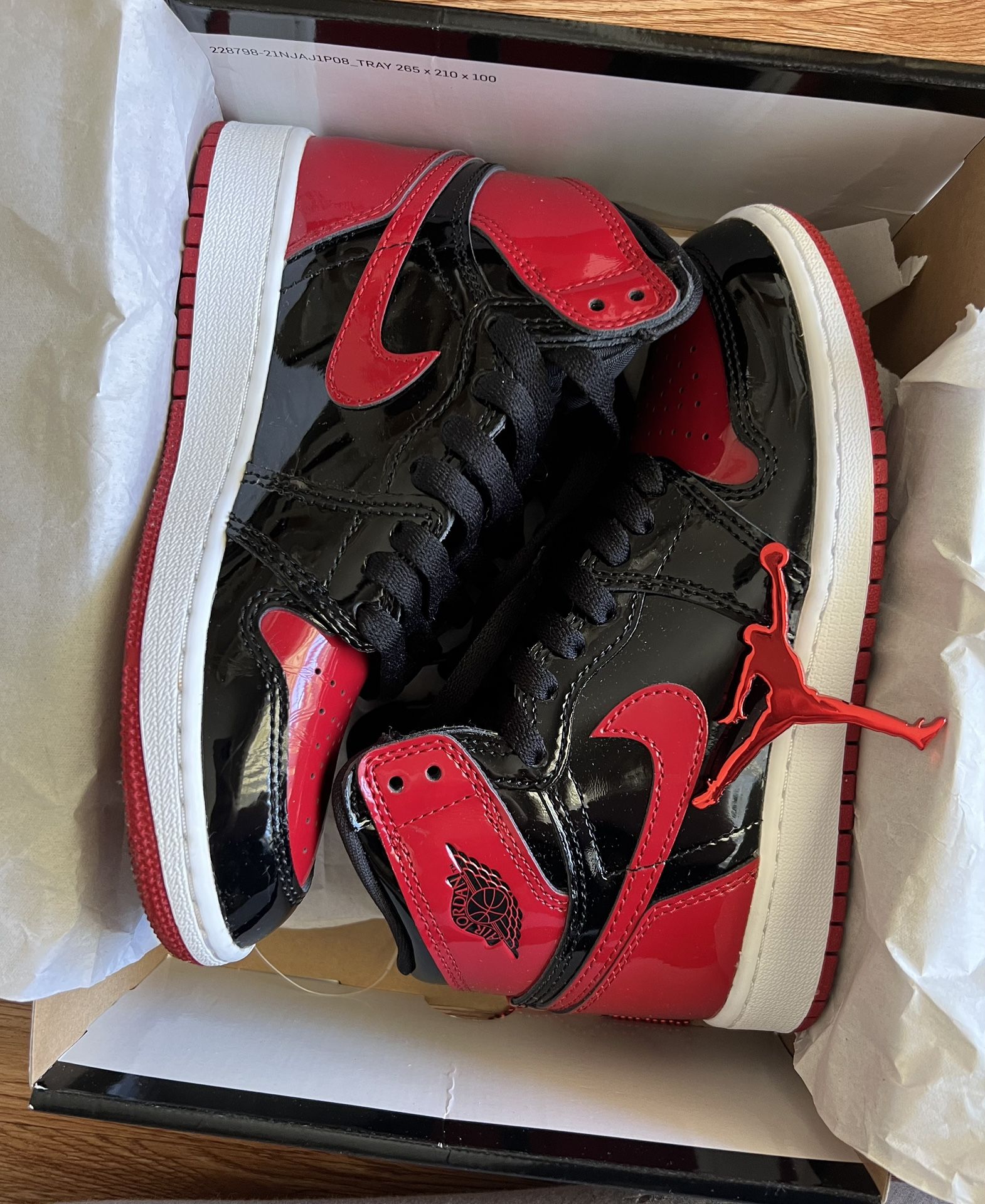 Jordan 1 Patent Bred