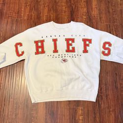 Kansas City Chiefs AFC West 1993 NFL Sweatshirt By Abercrombie & Fitch Read Info