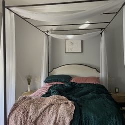 Queen Canopy Bed Frame 