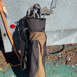 Penick Golf Clubs And Bag