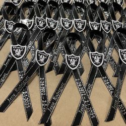 Ribbons And Pin Back Buttons 