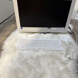 Hp White Computer 
