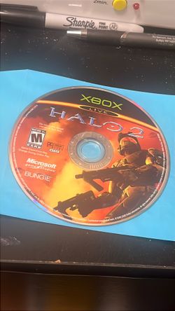 Microsoft Xbox game HALO 2 1st generation console