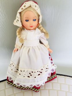 1960’s Vintage Germany Doll 8” - Souvenir Collection Doll brought back from travel in the 60’s