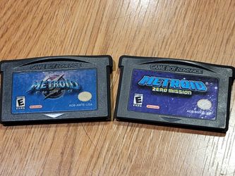 AUTHENTIC Metroid Fusion And Metroid Zero Mission Gba